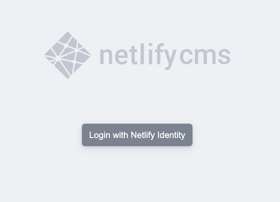 Login with Netlify Identity