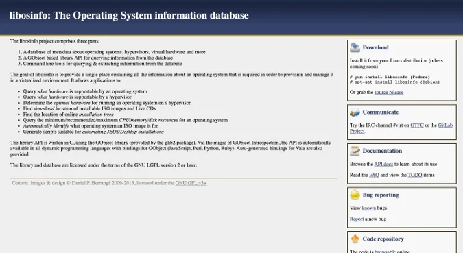 Strona internetowa bibliosinfo