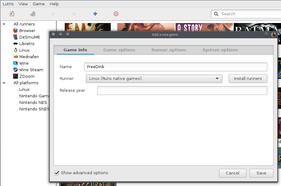 Lutris - Linux Gaming
