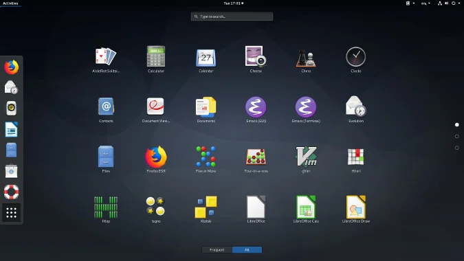 gnome desktop environment