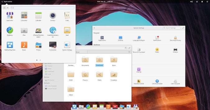 Pantheon desktop on Elementary OS
