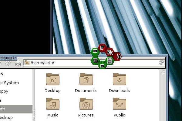 UDE honeycomb menu