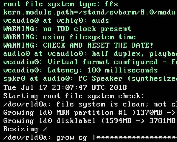 Booting NetBSD on Raspberry Pi