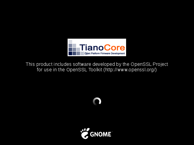 Booting GNOME OS