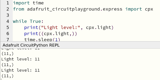 Importing Adafruit's CPX library