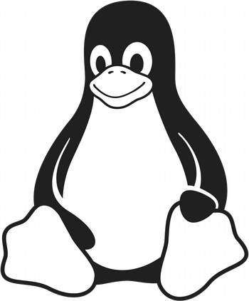 Tux logo from Wikimedia Commons