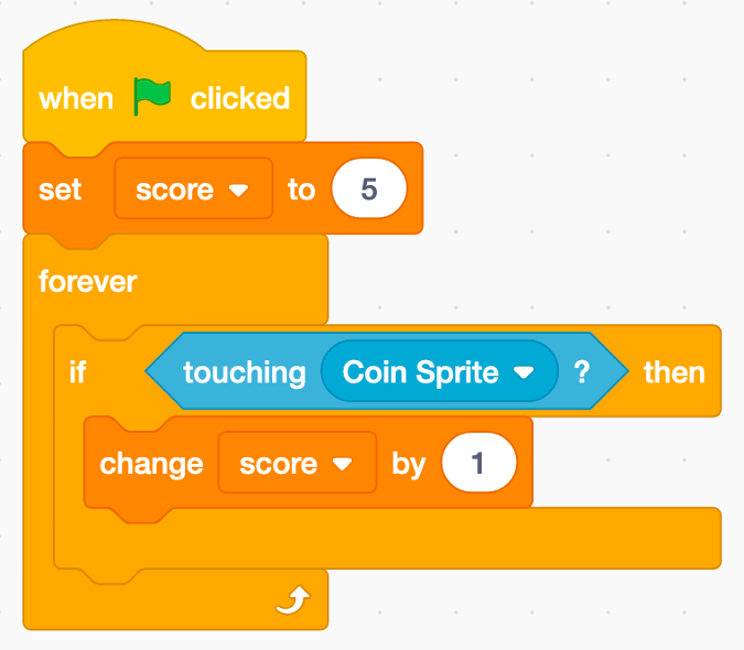 Variables in Scratch