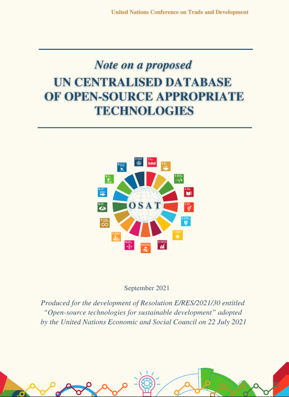 Cover of COSD Note by UNCTAD