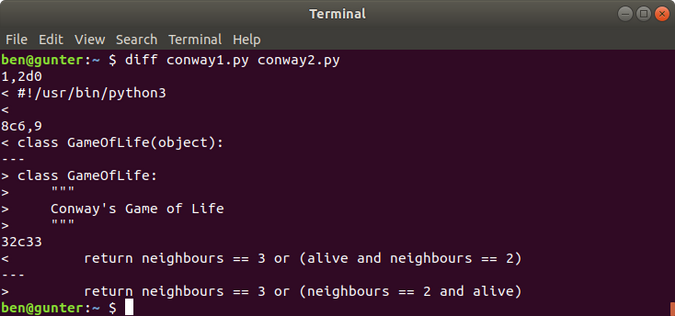 meld file compare