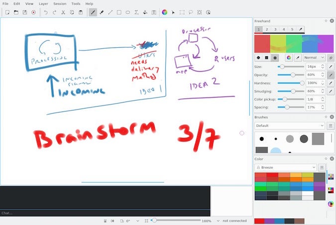 Whiteboard software