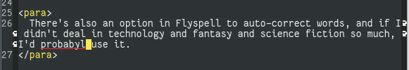 Flyspell in Emacs