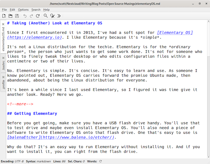 light wieght text editor for coding