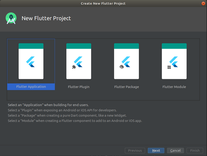 Creating a new Flutter plugin