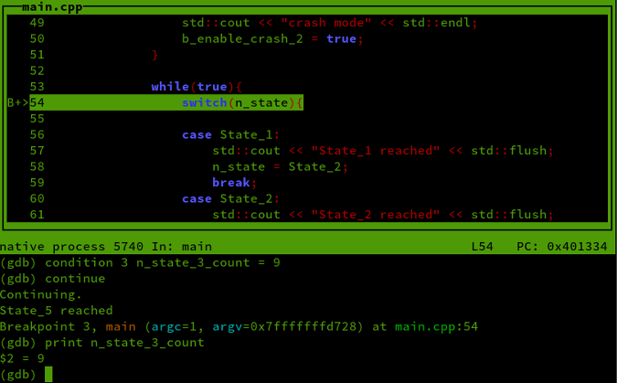 modify breakpoint