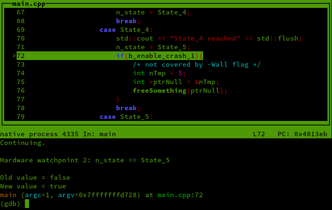 linux disassembler first break through