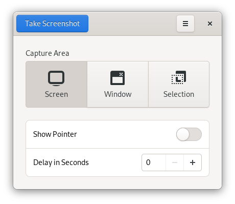 GNOME Screenshot tool