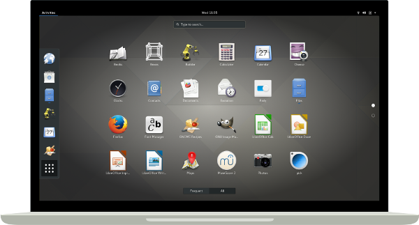 GNOME 3 desktop