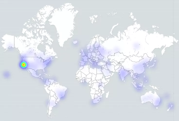 Contributors heatmap