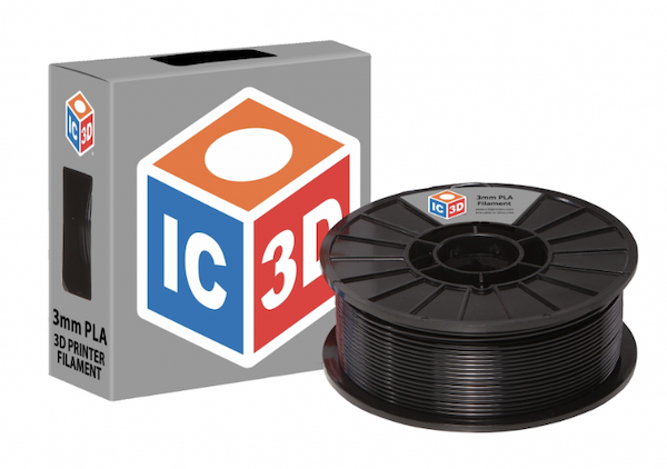 IC3D open source 3D printer filament.