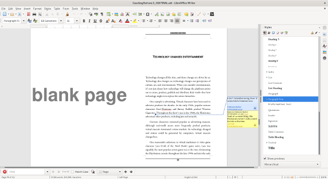 LibreOffice Writer