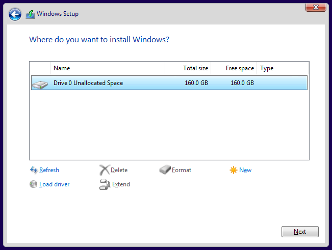 Hard drive configuration