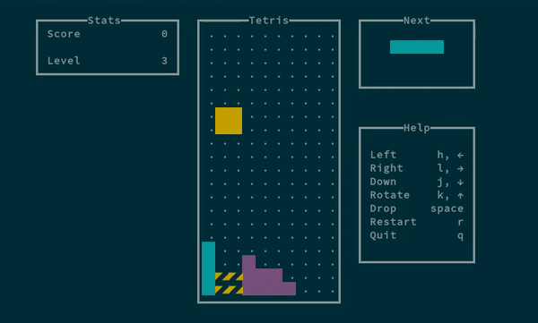 Tetris animation