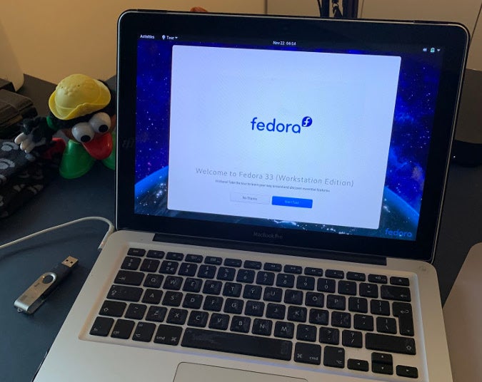 Installing Fedora on MacBook Pro