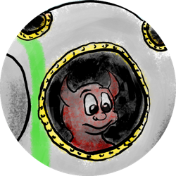 mechaBSD Daemon character drawn by Jason van Gumster