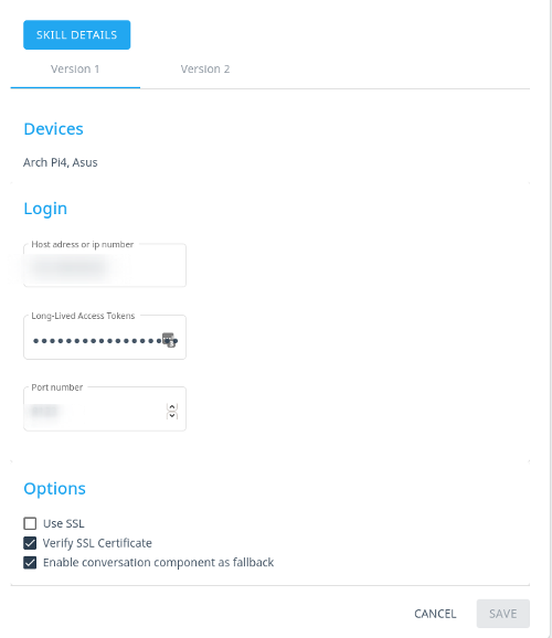 Mycroft Home Assistant configuration