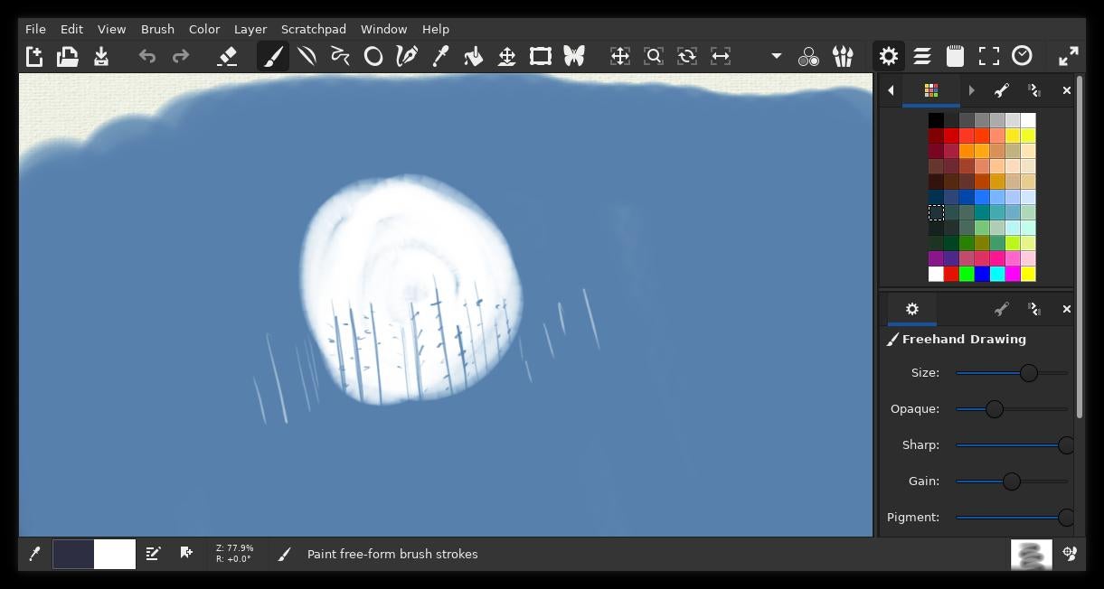 Mypaint UI