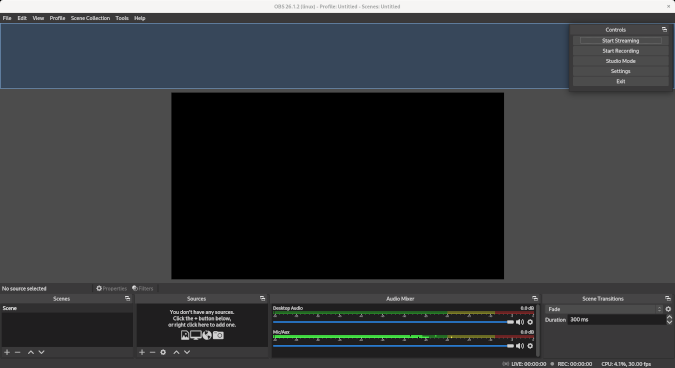 OBS Studio configuration