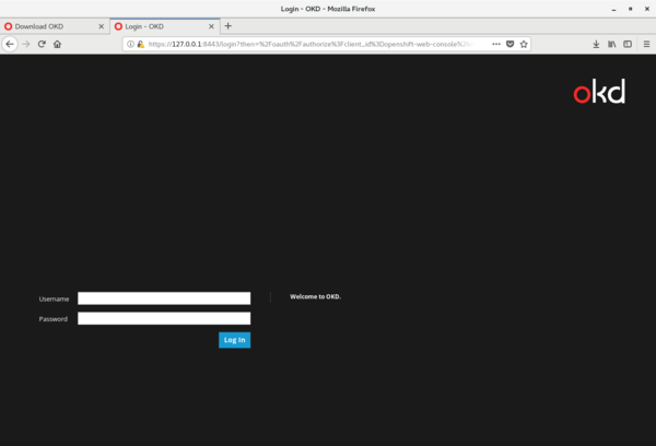 OKD Web Console