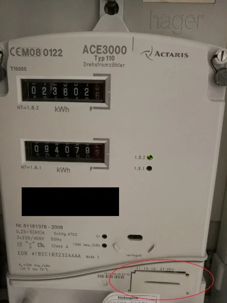 Actaris ACE3000 electricity meter