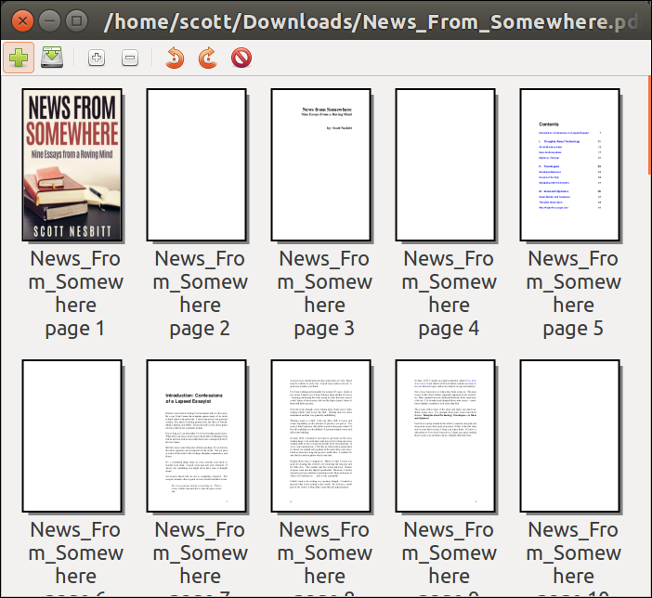 PDF-Shuffler - opening a file