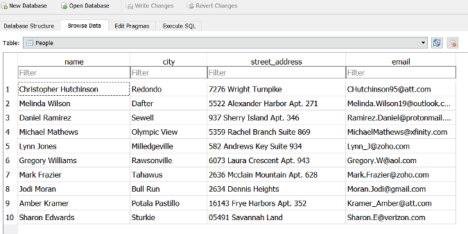 db browser for sqlite attempt to write a readonly database