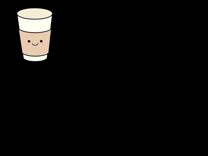 Coffee cup in Pygame
