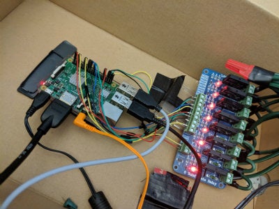 Raspberry Pi Lightshow in a box