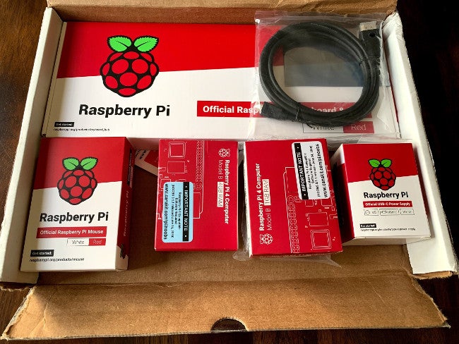 CanaKit Raspberry Pi 5 Starter Kit - Red/White