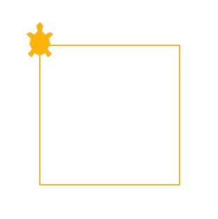 Logo drawn square