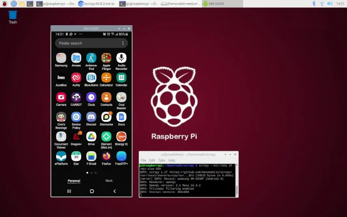 Scrcpy在树莓派上运行