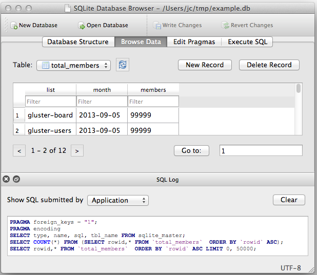 many to many db browser sqlite