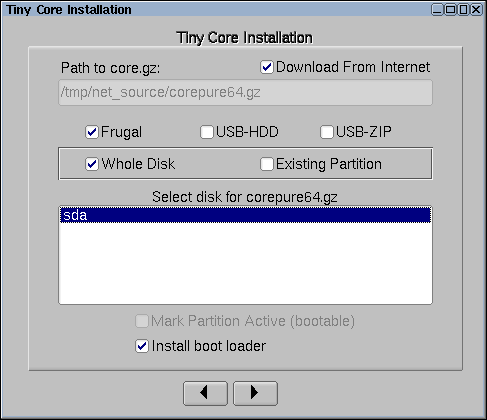 damn small linux iso to usb