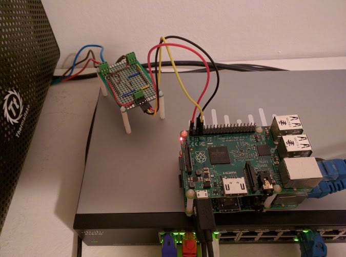 Raspberry Pi 2 setup using temperature sensors