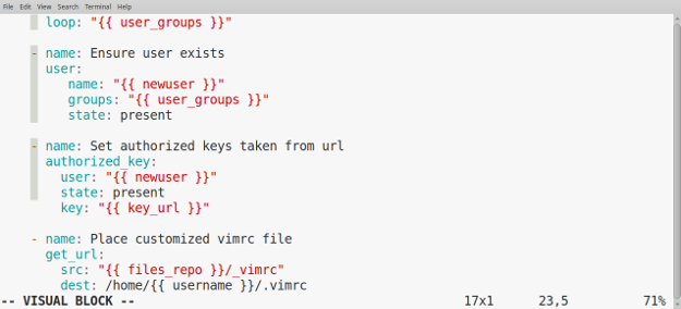 Getting started with Vim visual mode 