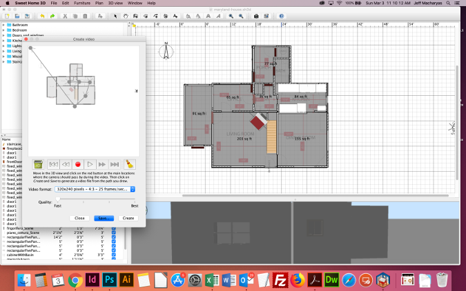 sweet home 3d drafting