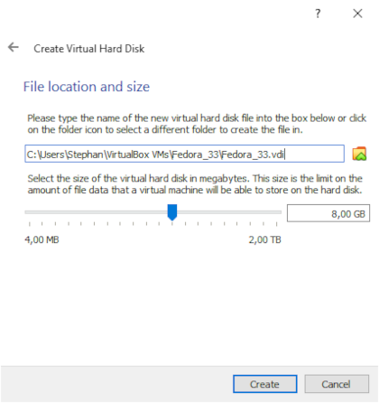 virtualbox increase disk size xp