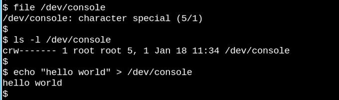 If we can open(), close(), read() and write(), it is a file as this console session shows.