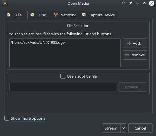 vlc streamer nas synology