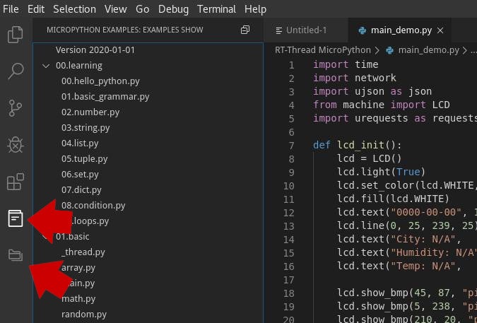 MicroPython examples