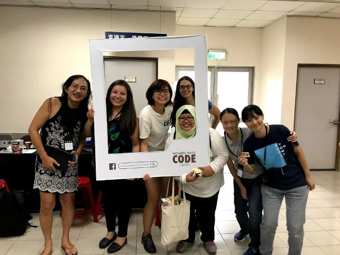 Women Who Code Taipei event